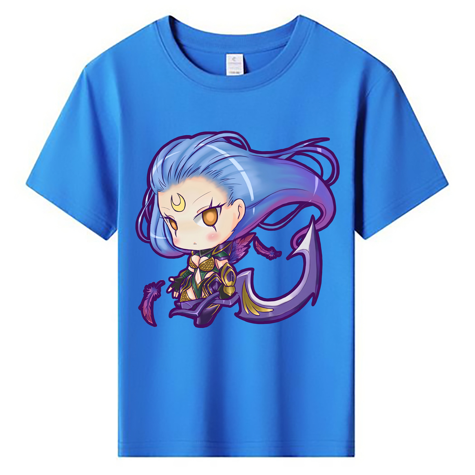 （画像用） リーグ・オブ・レジェンド League of Legends LOL 綿100％キッズTシャツ（フロントプリント）